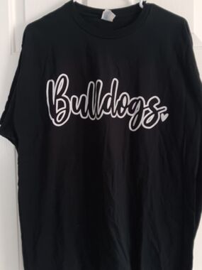 Bulldogs Graphic T‑Shirt - Black